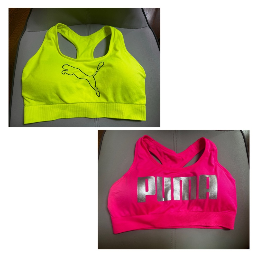 Puma 2 Sports Bras size M brand new without tags